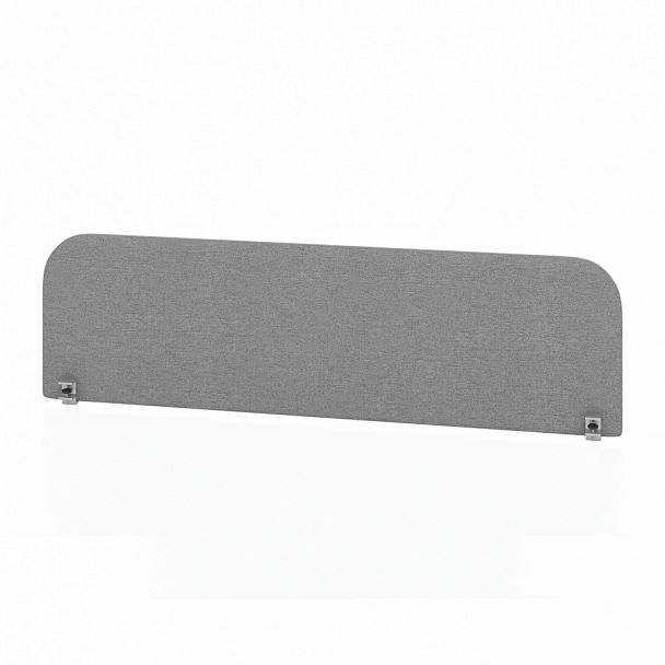 Экран фронтальный Pin-up 120x40x3 серый - Вид 1