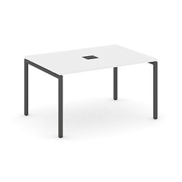 Стайл Проджект Стол переговорный SN-4P.SPRG-002 Белый/Металл Антрацит 1180*980*750 - Фото предпросмотра