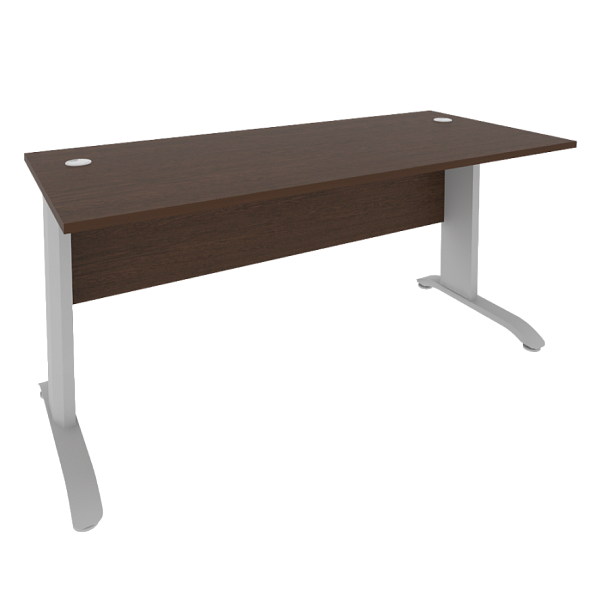 Riva Metal-L Стол письменный ПЛ.СП-4 Венге/Тёмно-серый металл 1600*720*750 - Вид 1