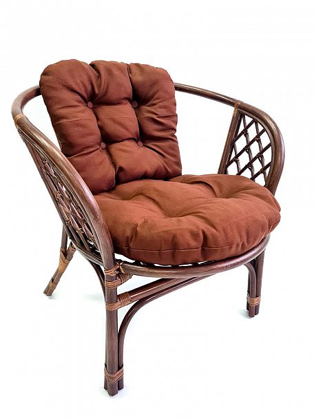 Кресло Багама, подушки коричневые обычные твил - Вид 5