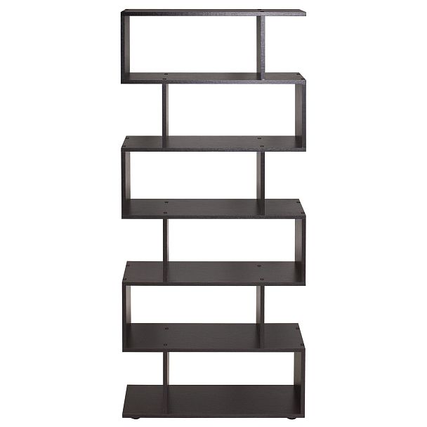 Стеллаж BRABIX "Scandi SH-008", 730х250х1760 мм, 6 секций, ЛДСП, венге, 641899, ЦБ013658-3 - Вид 20