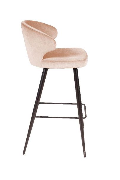 Стул барный Richard, бархат бежевый 5 - Вид 5