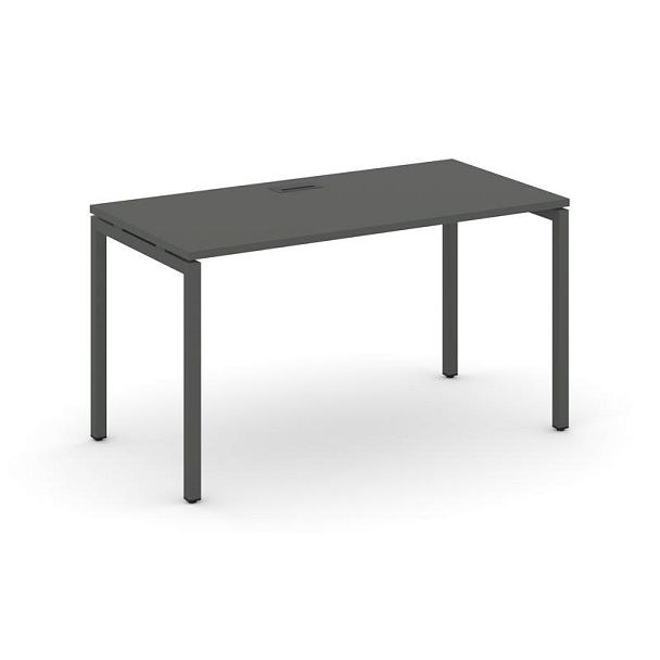Стайл Проджект Стол письменный SN-4P.SP-012 Антрацит/Металл Антрацит 1180*700*750 - Вид 1