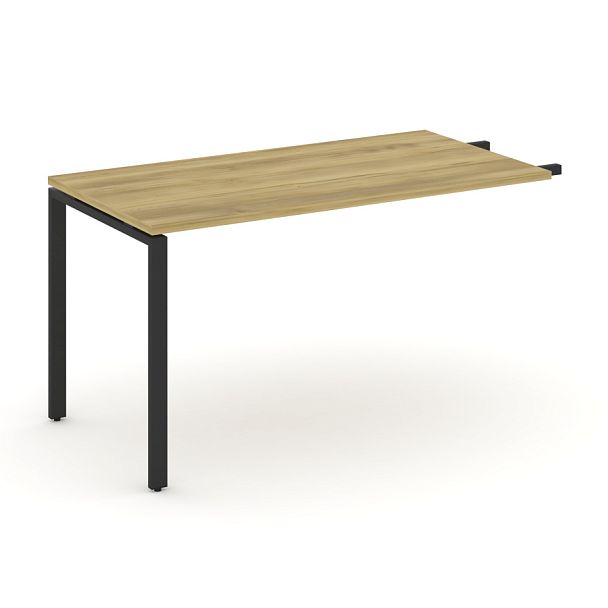 Concept Брифинг-приставка CN.BR-003 Дуб Винченцо/Металл Черный 1380*720*750 - Вид 1