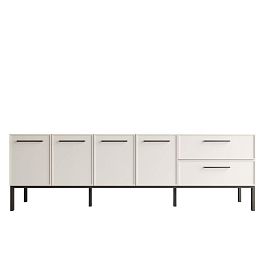 Комод с четырьмя дверками и двумя ящиками Nicole арт NEM04 - Фото предпросмотра