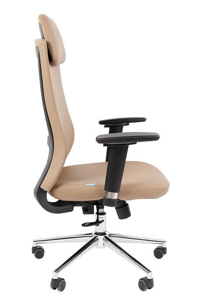 Офисное кресло Chairman 500LUX Россия экокожа бежевый - Вид 3