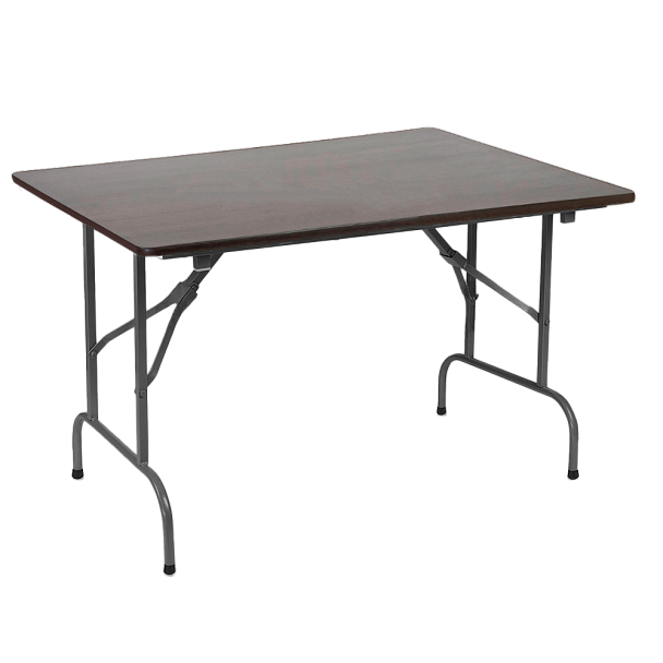 Стол Лидер 1, 1200х800 мм, венге, каркас черный - Вид 2