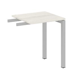 Metal System Quattro Приставной элемент на П-образном м/к 50БП.ПР-1 Дуб наварра/Серый металл 600*600*750 - Фото предпросмотра