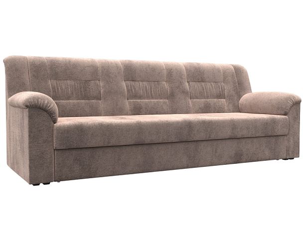 Диван прямой Карелия Велюр бежевый - Вид 1