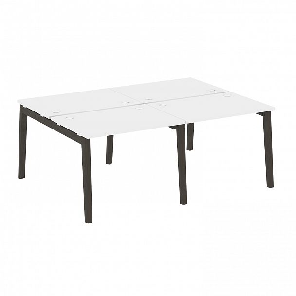 Рабочая станция "Onix wood" OW.D.RS-4.1.7 белый/дуб темный - Вид 1