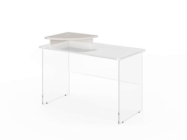 ЛАЙТ / LIGHT RLG059 Полка под монитор 50x50x10 Дуб Молочный - Вид 2