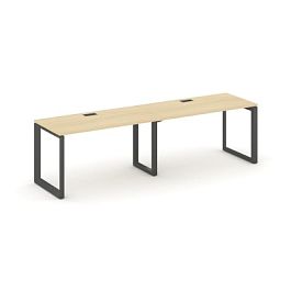 Style Project Next Рабочая станция односторонняя SN-59O.ORS-011 Акация Лорка/Металл Антрацит/Черный Заглушка 1960*700*750 - Фото предпросмотра