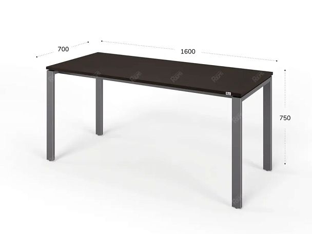 ЛАЙТ / LIGHT RLG014-16x7 Прямоугольный стол 160x70x75 Венге - Вид 2