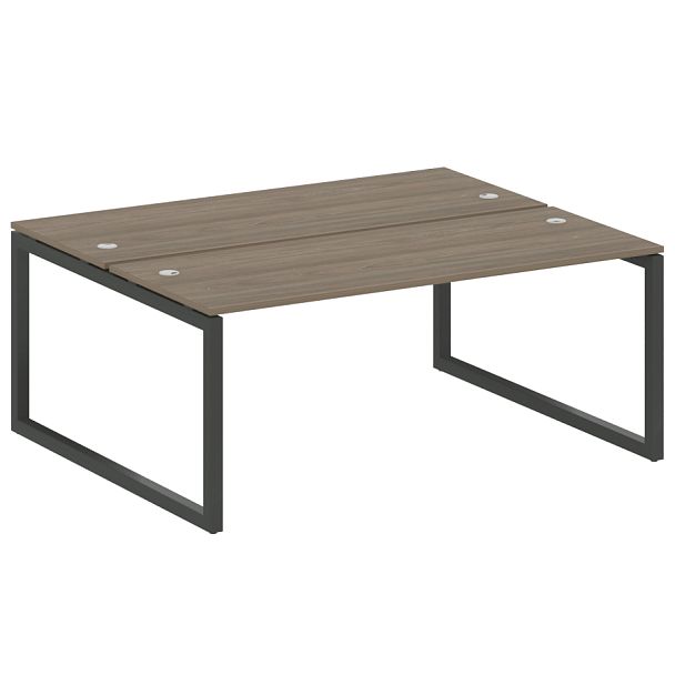 Metal System Quattro Р. ст. на О-образном м/к 50БО.РАС-СП-2.5 Вяз/Антрацит металл 1800*1475*750 - Вид 1