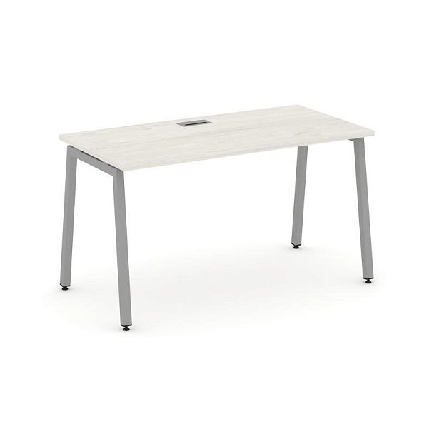 Стайл Проджект Стол письменный SN-4A.SP-021 Дуб Наварра/Металл Серый 980*800*750 - Вид 1