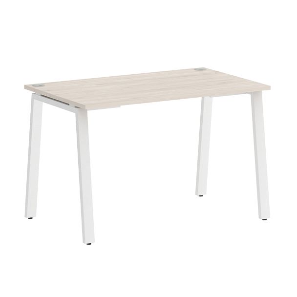 Home Office Стол письменный VR.SP-3-118.A Денвер светлый/Белый металл 1180*720*750 - Вид 1