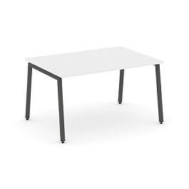 Стайл Проджект Стол переговорный SN-4A.SPRG-003.3 Белый/Металл Антрацит 1380*980*750 - Фото предпросмотра