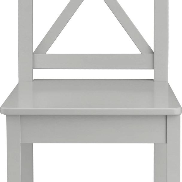 Комплект деревянных стульев с жестким сиденьем Бергольф Серый, 4 шт. - Вид 10