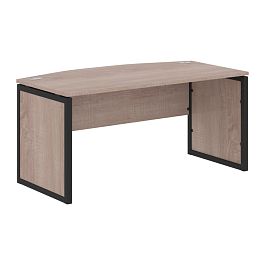 Стол руководителя XQPET 169 Дуб Сонома/Антрацит 1600х867х750 XTEN-QP - Фото предпросмотра