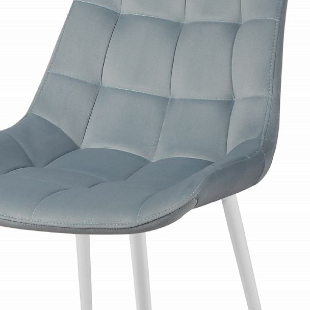 Комплект стульев Эйден, Confetti dusty blue/белый, 3 шт. - Вид 6