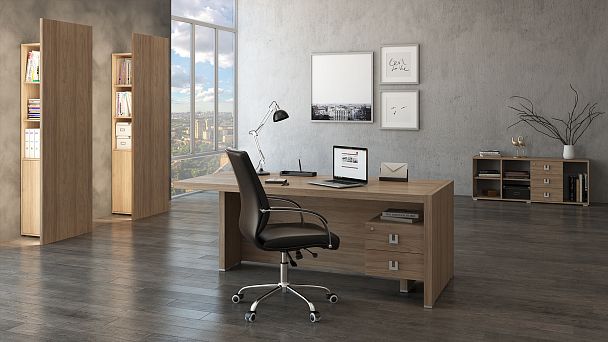 Топ 1 створка Solid 60x45x5,4 вяз - Вид 6