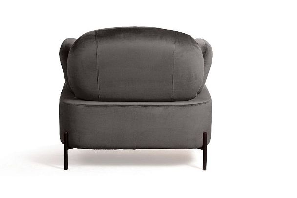 Кресло Dandy, бархат антрацит 14 - Вид 6