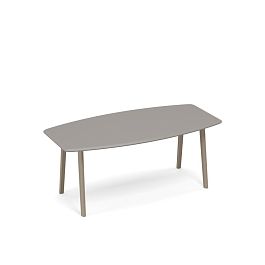 Стол для переговоров фигурный WOOD Time wood ТМ В2 143 ВЛ мокко премиум - Фото предпросмотра