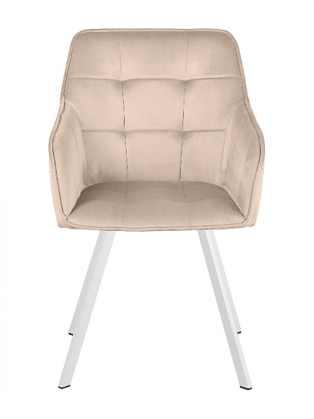 Комплект кресел поворотных Мони, Confetti cream/белый, 2 шт. - Вид 3