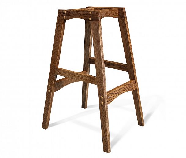 Стул барный Sheffilton SHT-ST35/S65 кофейный ликер/брашированный коричневый - Вид 7