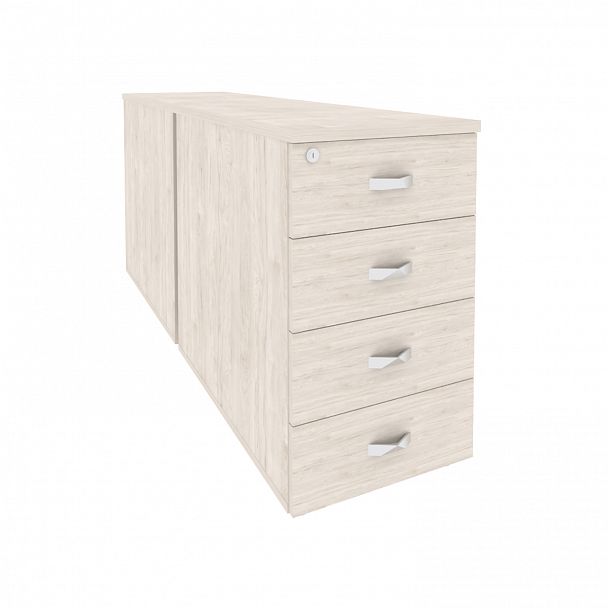 Тумба двойная "Onix" O.TPO-2.8 денвер светлый - Вид 1