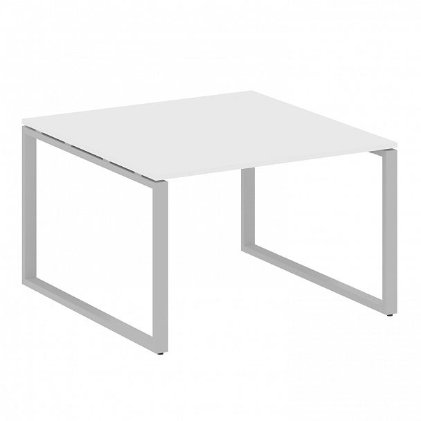 Стол для переговоров "Metal System" БО.ПРГ-1.2 белый/серый - Вид 1