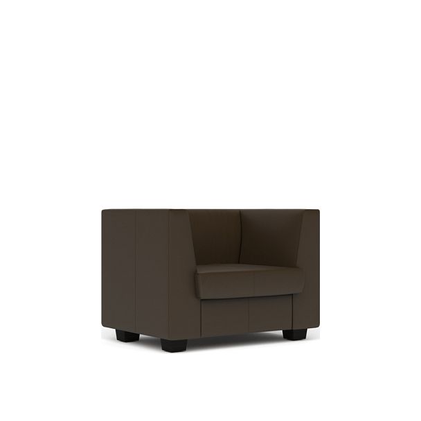 Кресло мягкое Миларго  коричневый - Вид 1