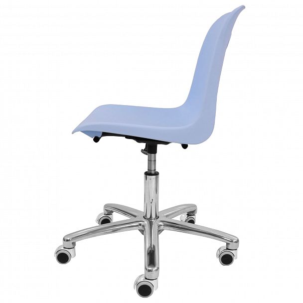 Кресло "Venezia SW на крестовине CINA алюминий", голубой - Вид 2