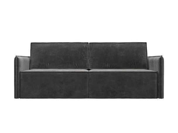 Диван прямой Либерти Велюр серый - Вид 2