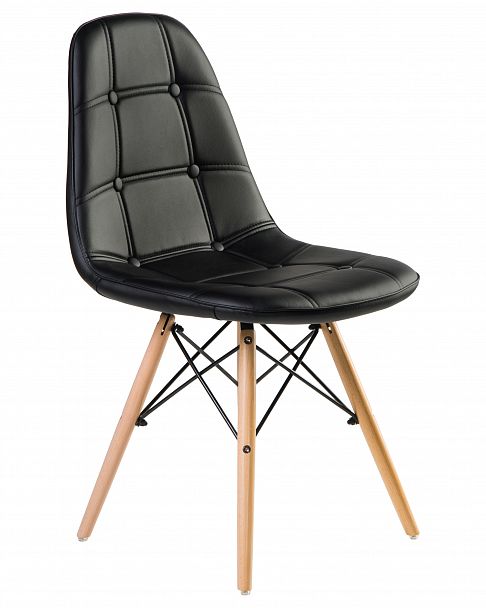 Стул обеденный DOBRIN BENNET (ножки светлый бук, чёрный) - Вид 2