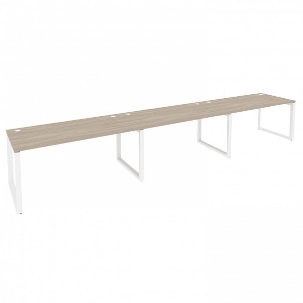 Рабочая станция "Onix" O.MO-RS-3.4.8 дуб аттик/белый - Вид 1