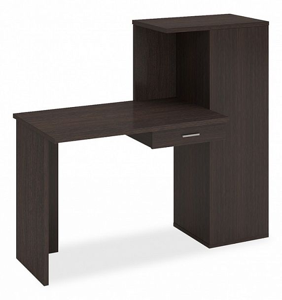 Стол письменный Домино Lite СКЛ-ПРЯМ100+ШК Венге - Вид 1