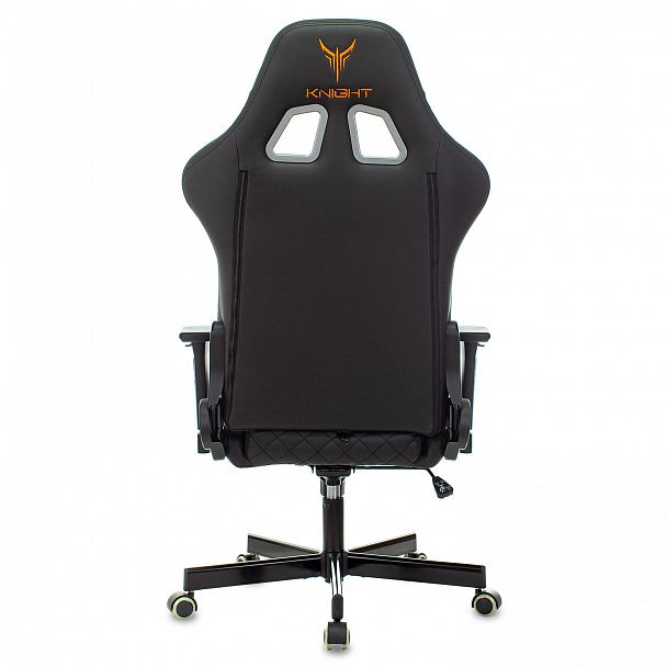 Кресло компьютерное Knight ARMOR, 2 подушки, экокожа премиум, черное, 1628888 - Вид 18