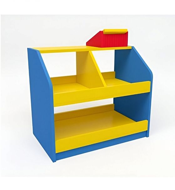 Уголок Магазин с кассой, цветной - Вид 1