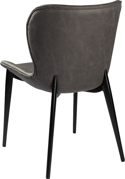 Стул на металлокаркасе Коэн Темно-серый Kiprus 13/черный - Вид 6