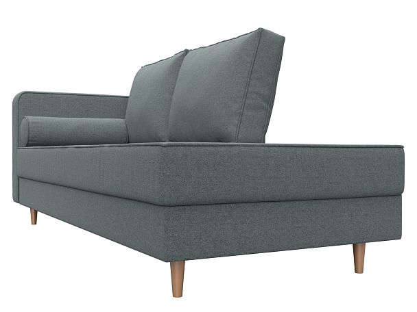 Кушетка Прайм левая Рогожка серый - Вид 3