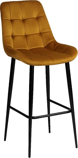 Барный поворотный стул Эйден, Confetti chai tea/черный - Вид 4