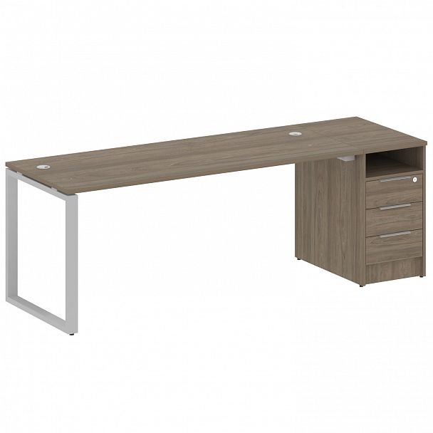 Рабочая станция "Metal System" БО.РС-СТП -1.5 вяз/серый - Вид 1