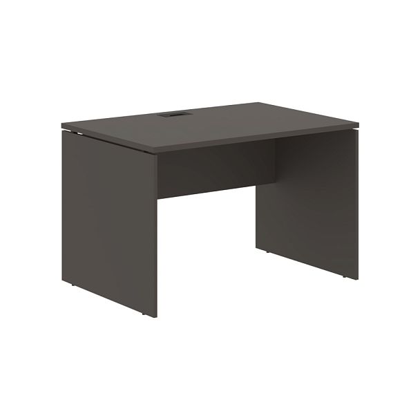 Стол прямой EDST 1180 Мокко/Черный 1160х800х750 EDIS - Вид 1