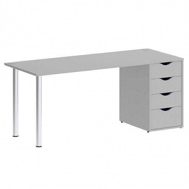 Стол "Home office" VR.SP-3-178.4 серый - Вид 1