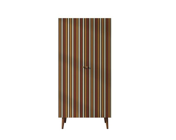 Шкаф малый двухстворчатый Berber принт 20 арт BB08/Print_20 - Вид 1