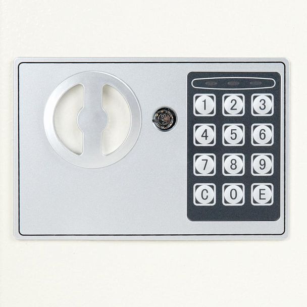 Сейф мебельный DASWERK SC-250EL (250х350х250 мм), электронный замок, бежевый, 291345 - Вид 6