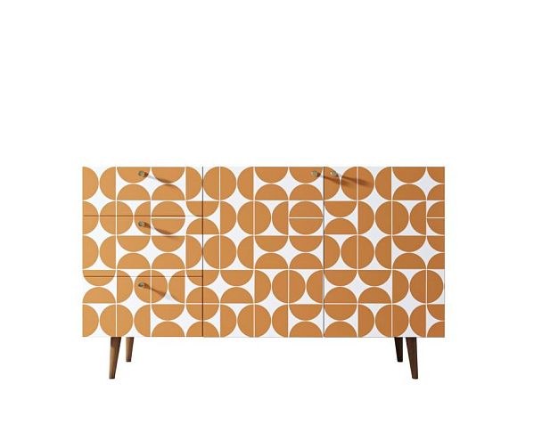 Комод Berber с двумя дверками и ящиками принт 14 арт BB17/Print_14 - Вид 1