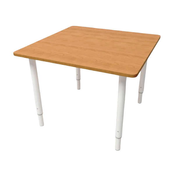 Стол регулируемый "Дошколенок" ЛДСП (700x700) гр.0-3 - Вид 2