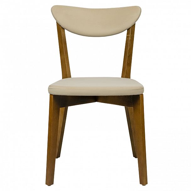 Стул Ruby велюр светло-бежевый Velutto-04, светлый орех - Вид 3